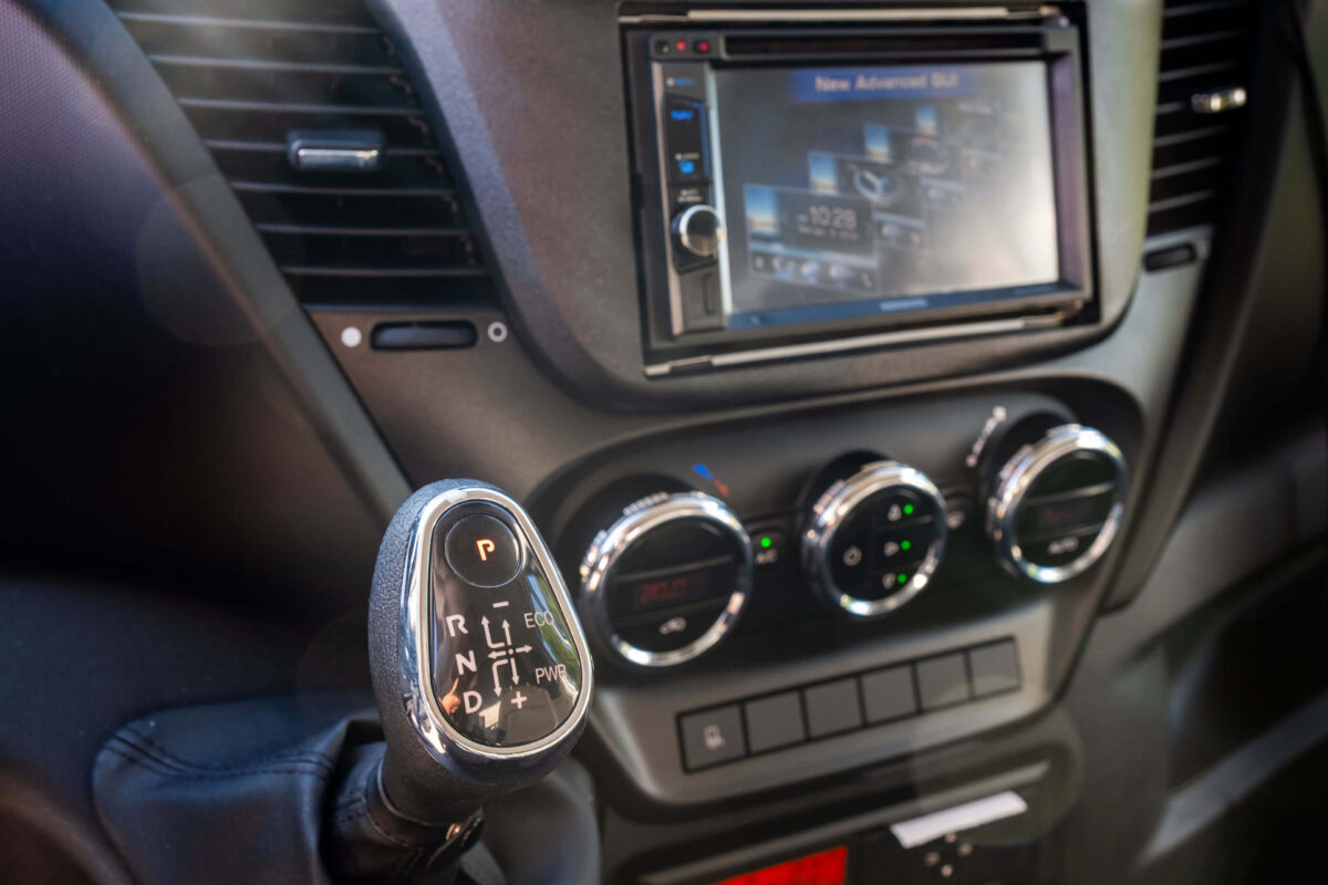 interiér dodávky skupina c1